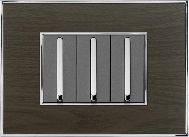 LISHA S7 Platina Wood Cover Plates - product media