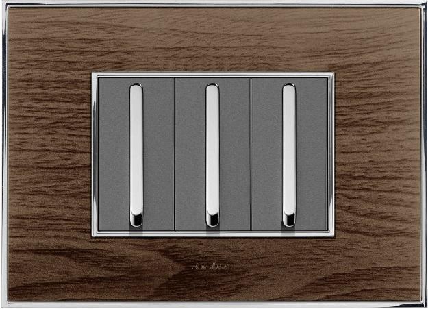 LISHA S7 Platina Wood Cover Plates - product media