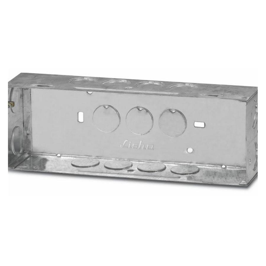 LISHA S7 Concealed Metal Box (Galvanized Rust Protected) suitable for modular plates - product media