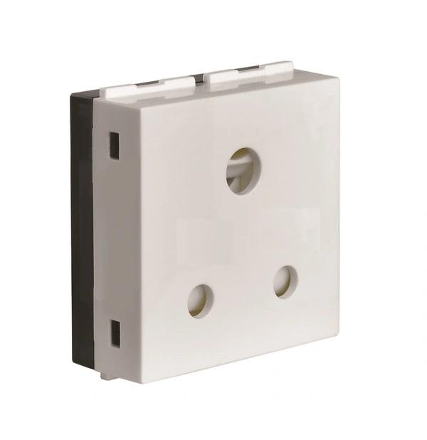 LISHA S7 2M - 6Amp 3 Pin Socket with Safety Shutter - product media