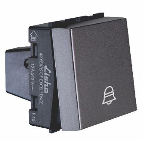 LISHA S7 (2M) Bell Push Switch with Indicator - product media